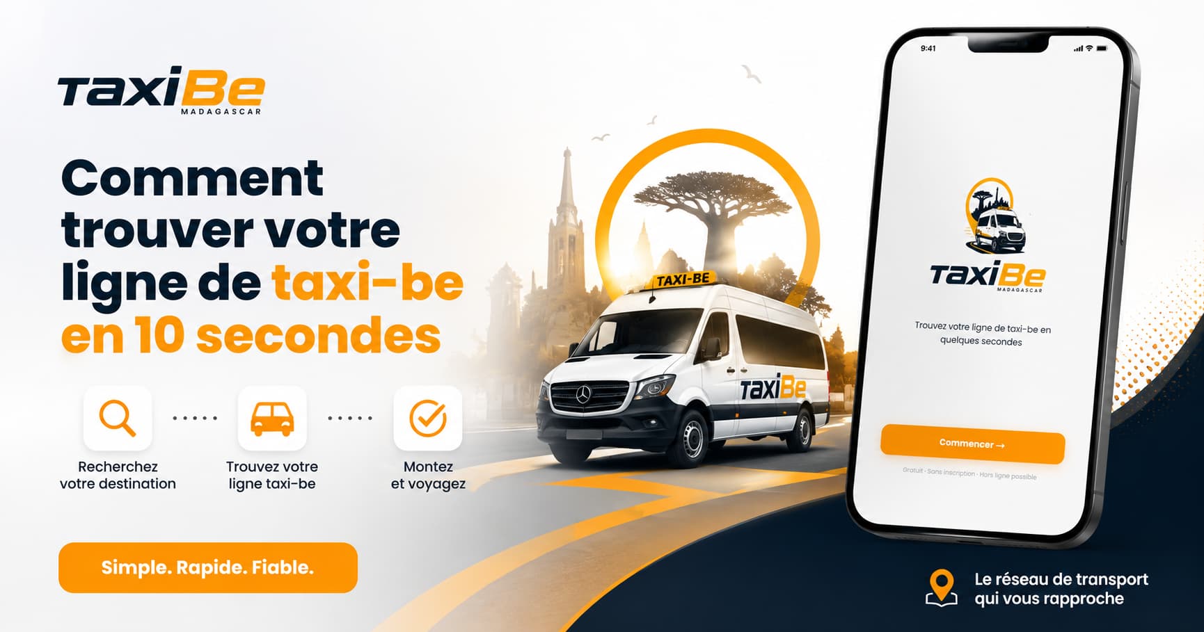 Comment trouver votre ligne de taxi-be en 10 secondes